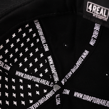 Laden Sie das Bild in den Galerie-Viewer, 4REAL Flag Snapback (black)