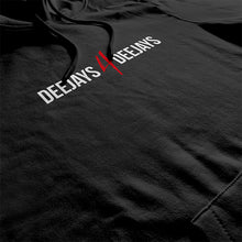 Laden Sie das Bild in den Galerie-Viewer, Customized DJs4DJs Hoodie (black)