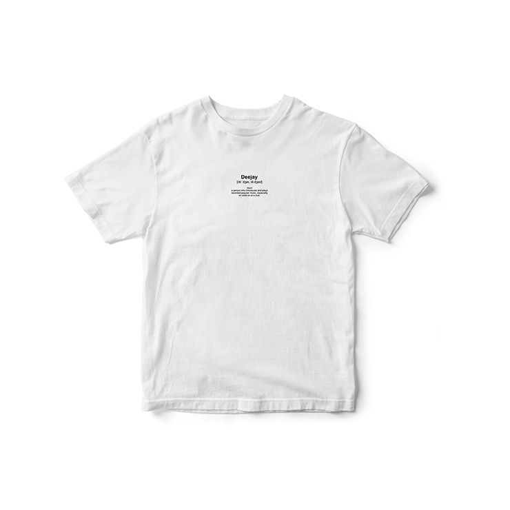 DJ Definition T-Shirt (white)