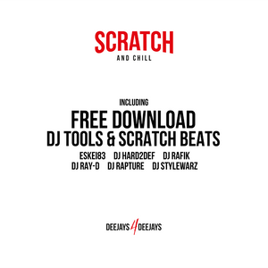 Scratch & Chill Hoodie (white) + Scratch Tools